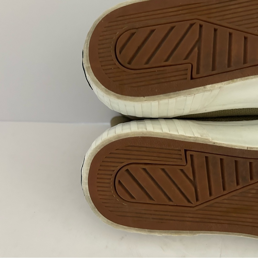 Superga High Top Sneaker Shoe Canvas Fall Comfortable Olive Green Women's Size 8 - Picture 8 of 13